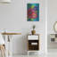Art mural en métal Latitude Run® «Bright Bold Blooms 1» par Hello Angel