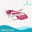 Chaise de plage inclinable -821854786