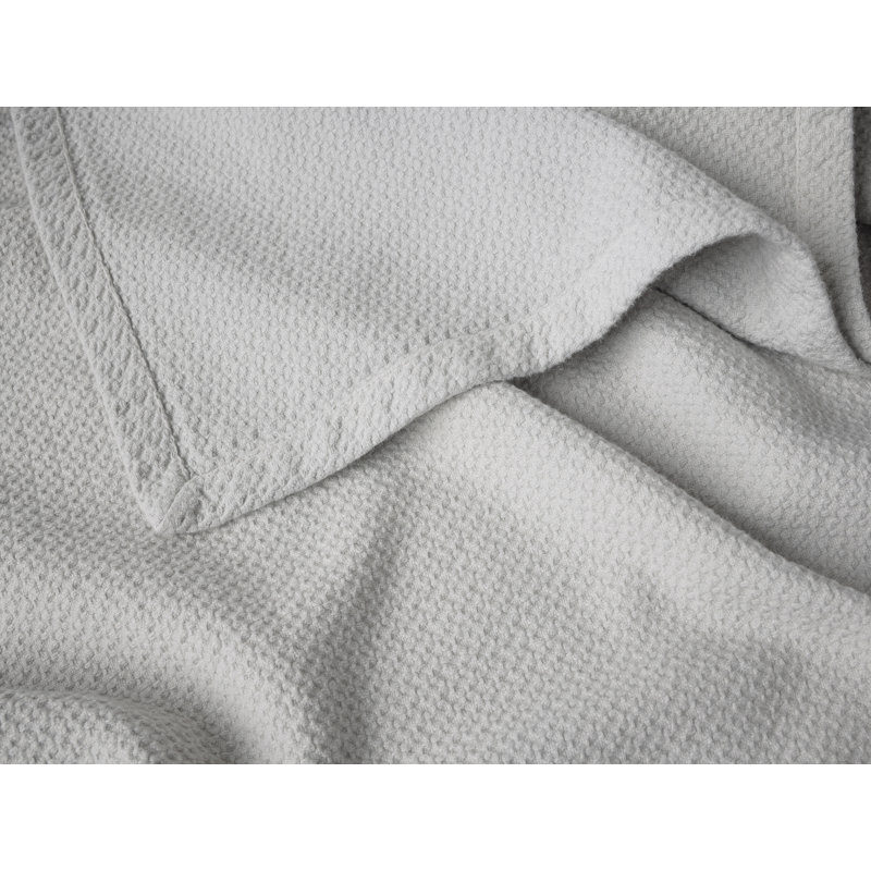 Classic Organic Cotton Baby Blanket, Cloud Gray