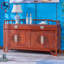 Buffet chinois en bois massif-122785271