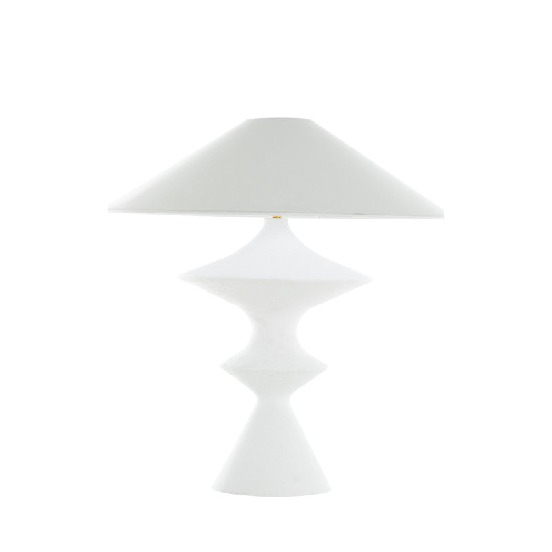 Darcy Table Lamp, White