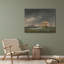 «Run into Stormy Weather off Gibraltar» par Thomas Whitcombe - Art mural sur toile tendue avec châssis-1926042009