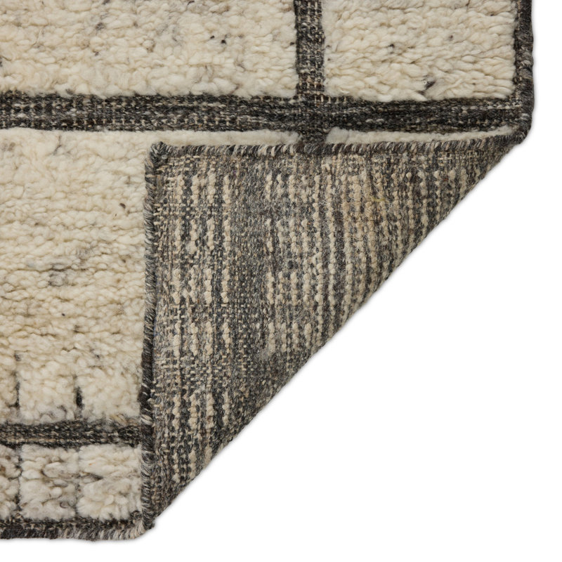 Tillman Hand-Knotted Rug-Tillman Espresso-10'x14', Rectangle 8' x 10', Tillman Ivory