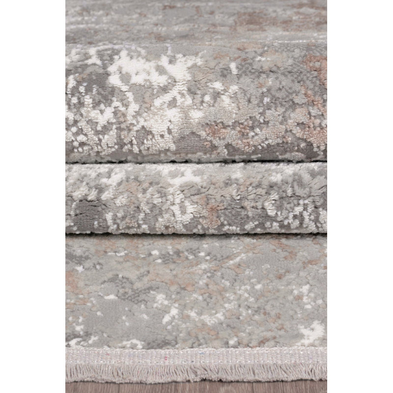 Alyiah Abstract Machine Made Indoor / Outdoor Area Rug, Runner 120 x 300cm