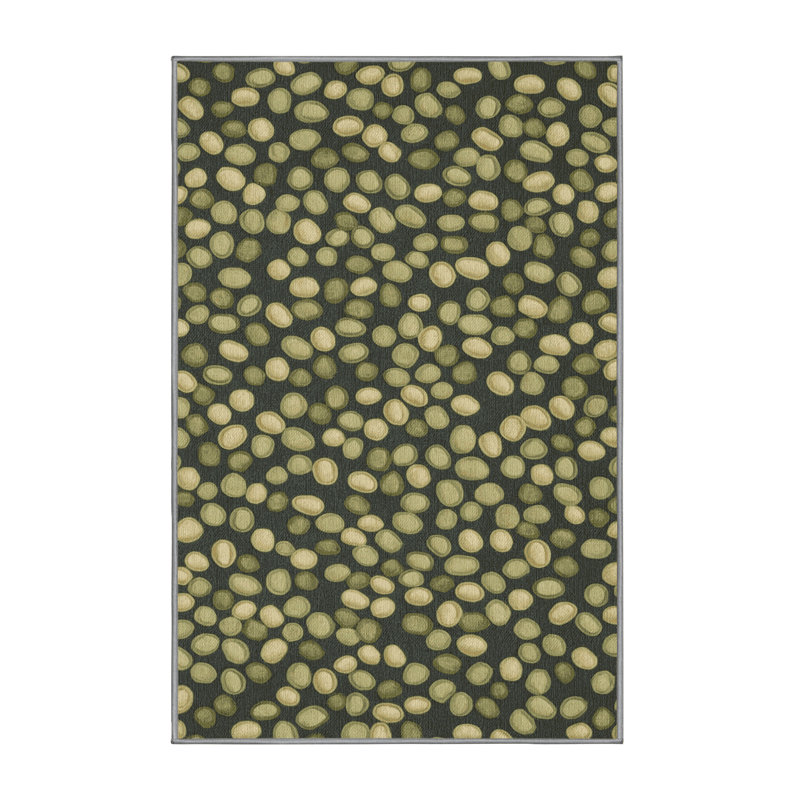  Tapis lavable Fava Bean, Rectangulaire 2 pi x 3 pi