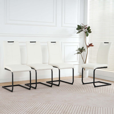 Ensemble de 4 chaises de salle à manger modernes