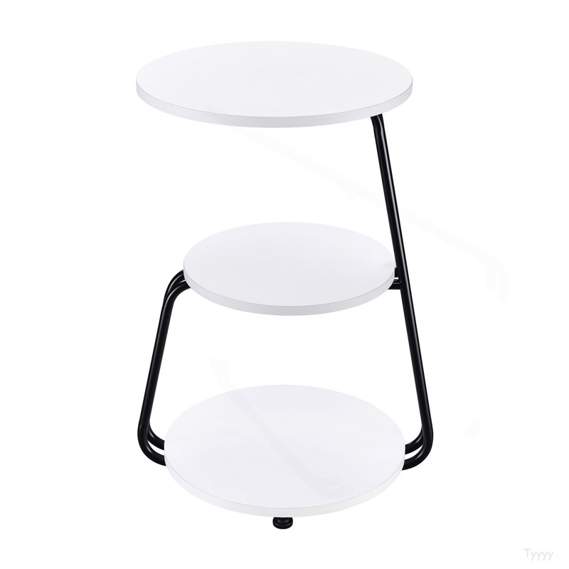Table d'appoint ronde à 3 niveaux Dixon