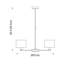 Katrina 5 - Light Shaded Chandelier