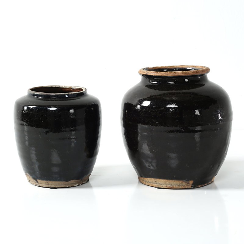 Kempinski Ceramic Pot Planter, 5" H x 6" W x 6" D