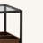Luzenia 2 Pieces Nightstand, Coffee Table, Side Table with Storage Shelf