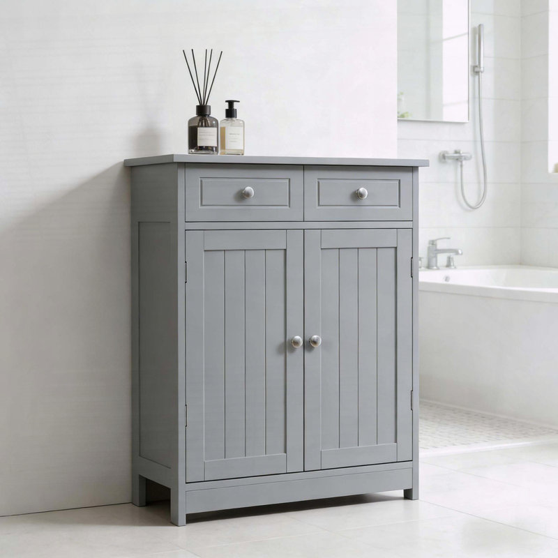 Floor Cabinet, Gray
