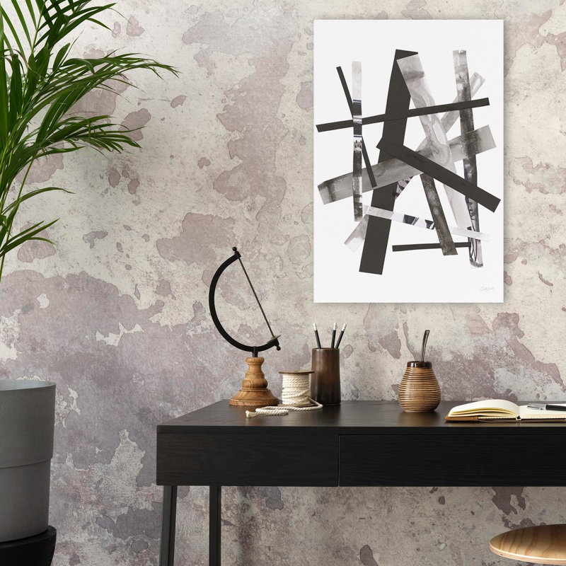 Minimaliste, moderne et contemporain dimanche matin II, H 24 po x l 16 po