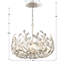 Lustre blanc mat 5 lumières Aumiller-938919834