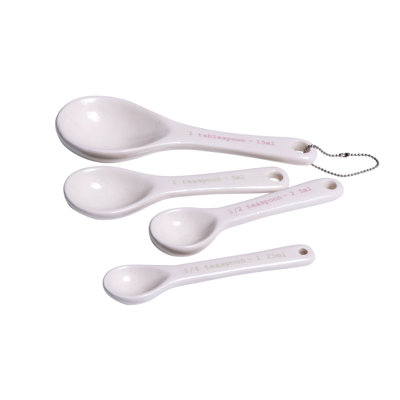 Malloy 4-Piece Dolomite Measuring Spoons Set