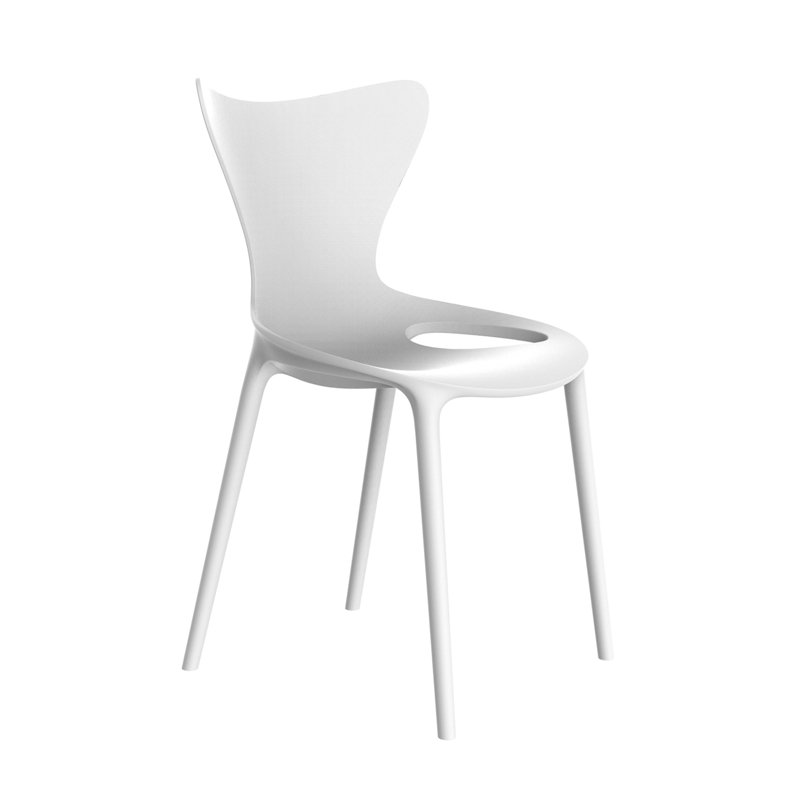 Love Stacking Side Chair, White