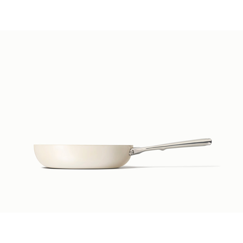 Caraway Nonstick Ceramic Fry Pan, 10.5", Cream
