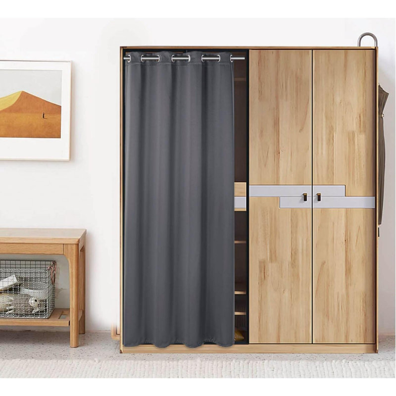 Rideau de porte isolant et isolant obscurcissant pour chambre PRICACY