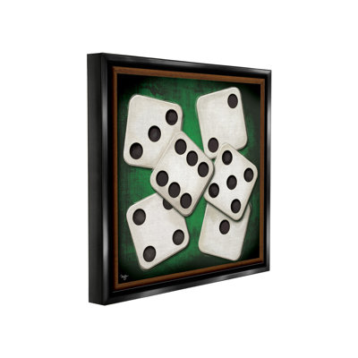 " Dice on Casino Table " Print