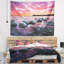 Tapisserie «Seashore Moeraki Boulders at Sunset»-28502127