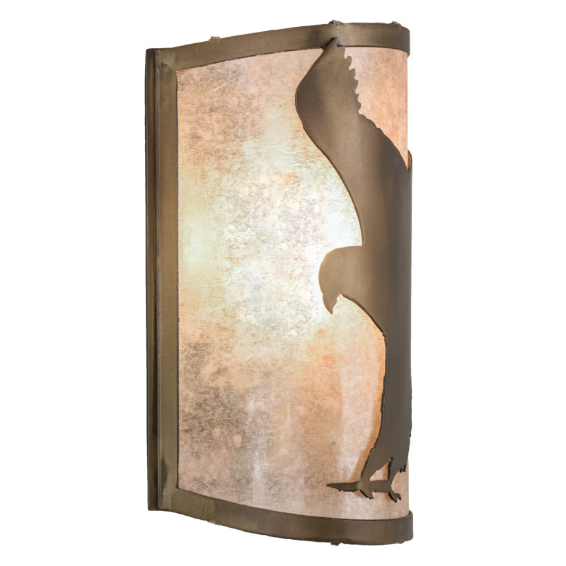 Rustic Lodge 1 - Light Flush Mounted Sconce
