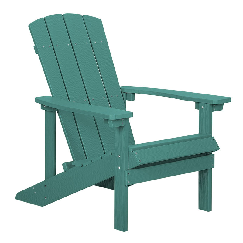 Calais Outdoor Adirondack Chair, Green