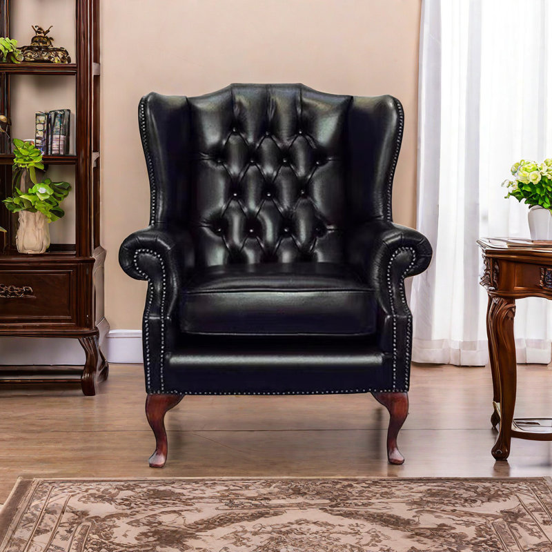 Alaizah, Black Faux Leather