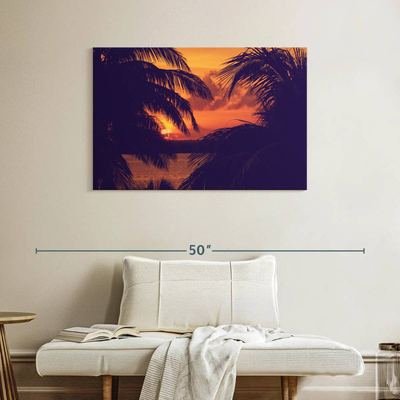 Gillard Palms Sunset, 26" H x 39" W