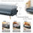 Modern Velvet Convertible Sofa Bed With Tufted Design & Golden Metal Legs-554769057
