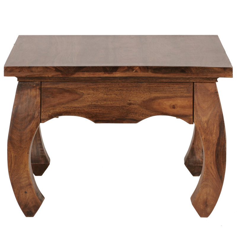 Lowall Solid Wood Four Leg Coffee Table