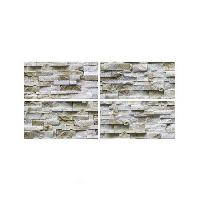 Simulation Wall Stickers Self-stick Kitchen Bathroom Decor