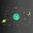 Astrology & Stars Non-Wall Damaging Wall Decal