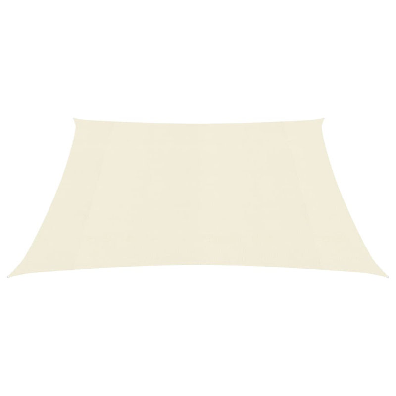 Hatha Sunshade Sail 160 G/m² Cream 7X7 M HDPE