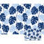 Papier peint adhésif auto-adhésif moderne pour la chambre à coucher Peel and Stick L 100 po x l 144 po - avec imprimé marine Monstera