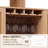 Bay Isle Home™ Bar Cabinet With 2 Rattan Doors, Wine Racks And Drawers For Dining Room And Living Room-523268991