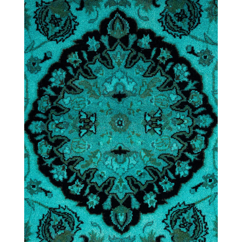 Fine Vibrance One-of-a-Kind 3' 1" X 5' 5" Hand Knotted Area Rug