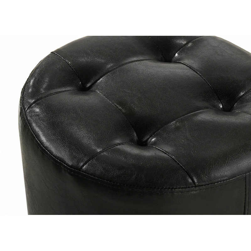 Tabouret de coiffeuse pivotant 1 pièce, Noir