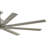 84 Inch Breda 8-Blade Ceiling Fan in Brushed Nickel with Brushed Nickel Blades-1992409064-1992409045