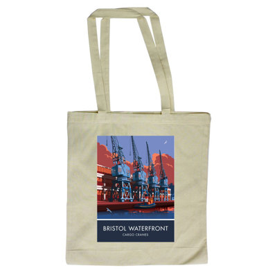 Waterfront Cranes in Bristol Tote Bag