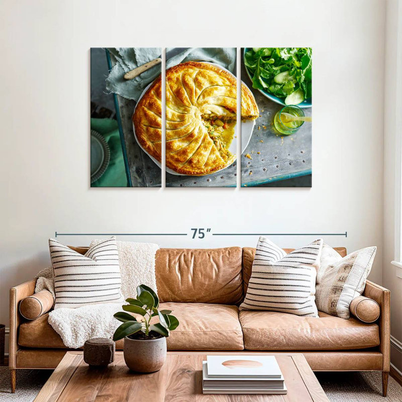 Yarlin Moroccan Chicken Pie, 36" H x 57" W