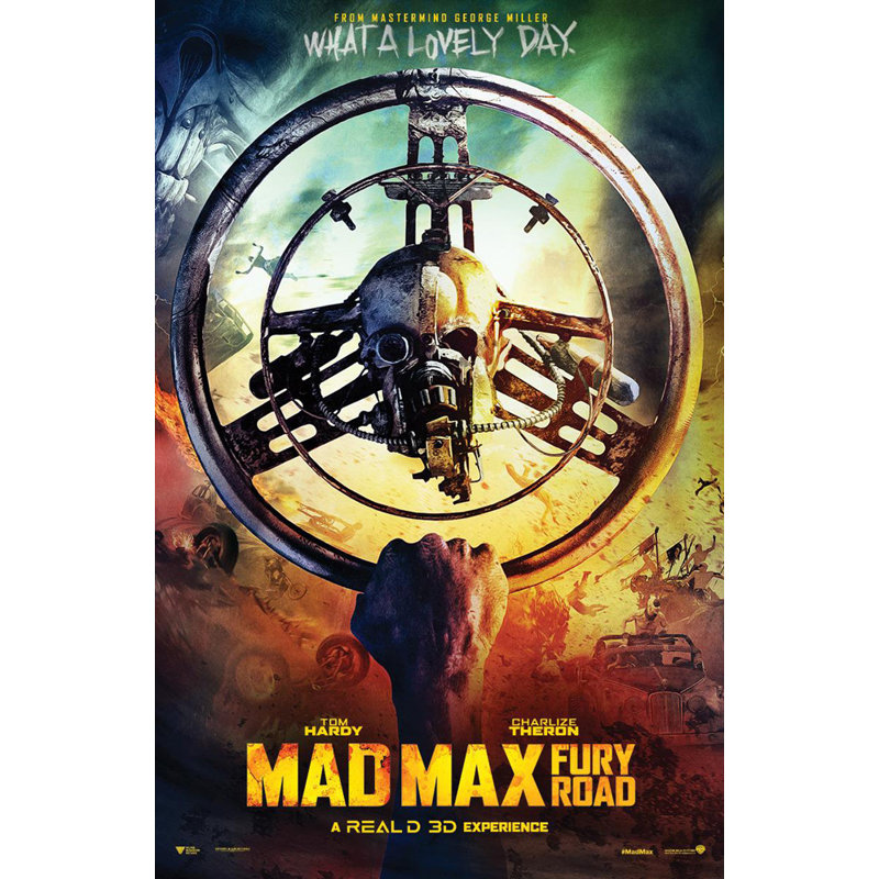 Mad Max Fury Road, H 18 po x l 12 po