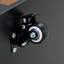 Table basse avec plateau pliable et tablette ouverte-431559960