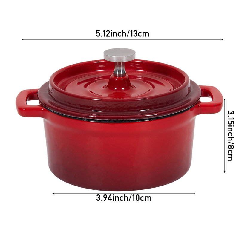 Living And Home, 13cm W, Red, 1