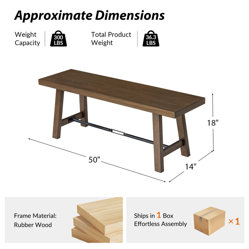 Banc de salle à manger Amparo