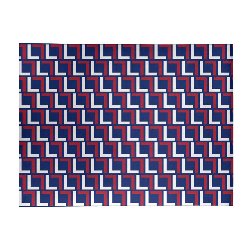 Chenille Geometric Indoor Rug, Rectangle 8' x 10'
