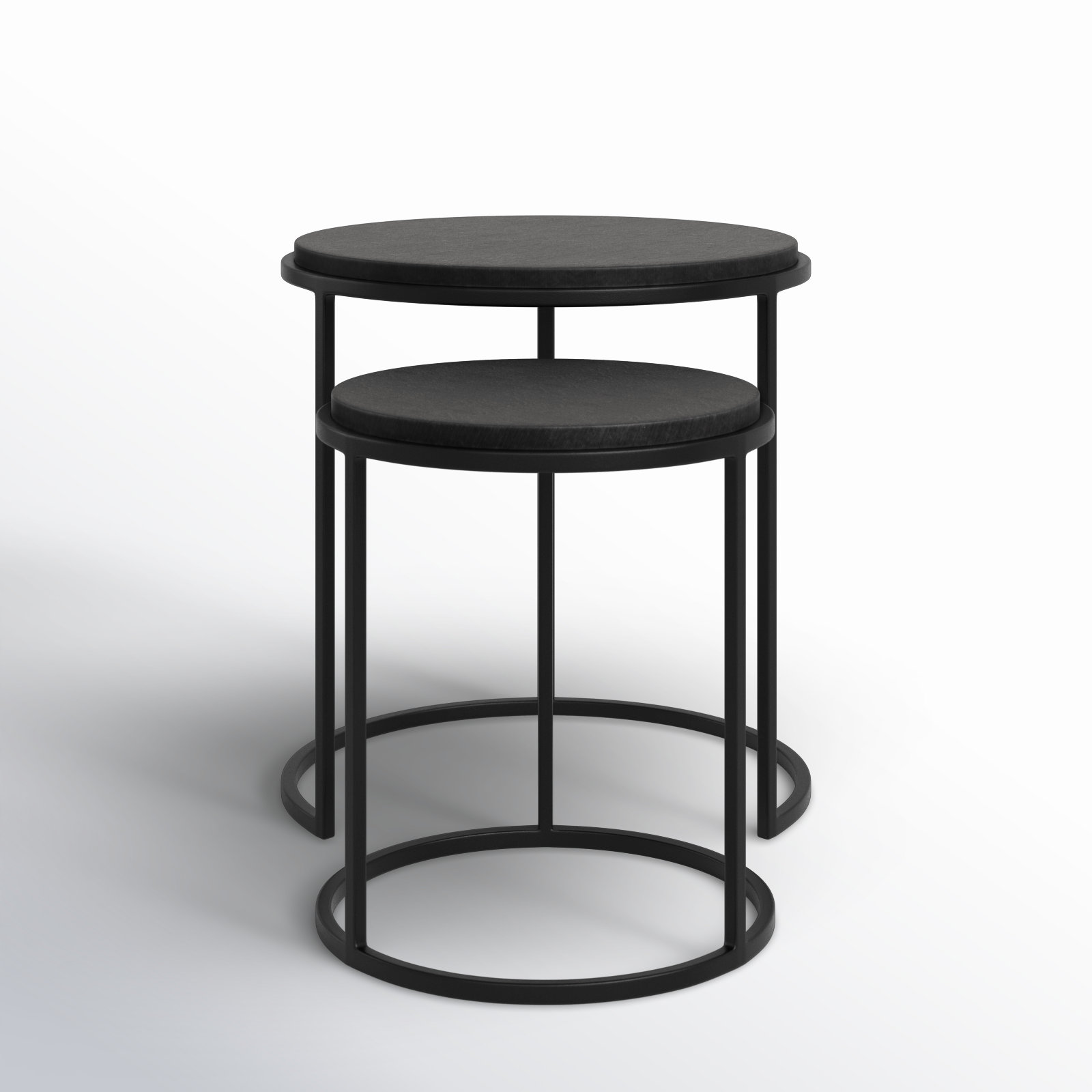 Henri Stone Nesting End Table