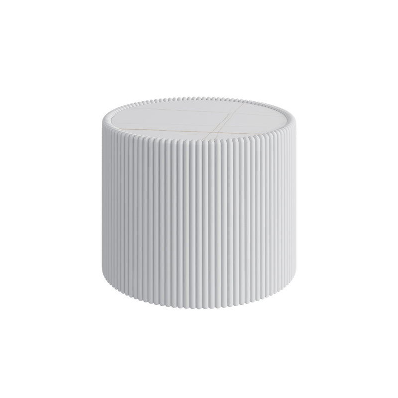 Cylinder End Table
