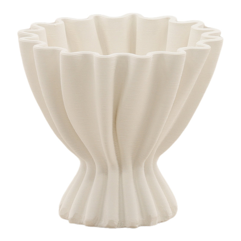 Vase Kyra ivoire