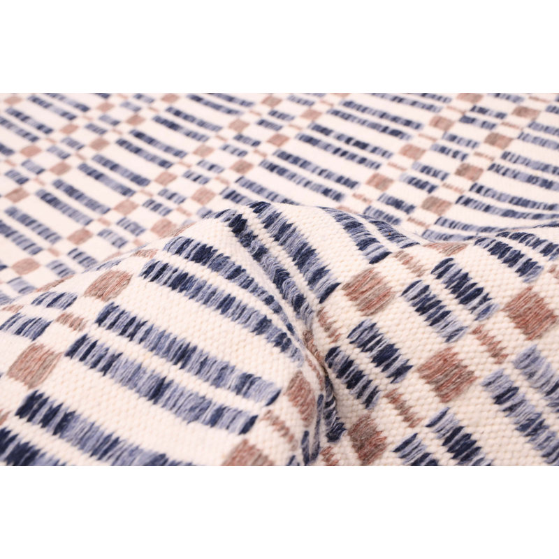 Kilim bleu marine Nevada 5 pi 3 po x 7 pi 6 po