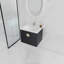 Meuble-lavabo à fermeture en douceur avec lavabo, pour petite salle de bain (emballage KD)-1556697469-1556697471