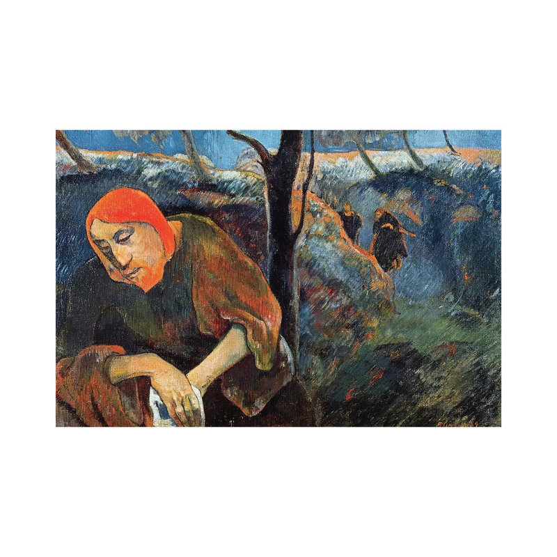 The Agony In The Garden Of Olives, 1889 by Paul Gauguin - Wrapped Canvas Gallery-Wrapped Canvas Giclée